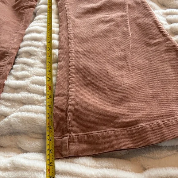 ROLLA'S Dusty Pink Corduroy Flare Jeans - Picture 10 of 11